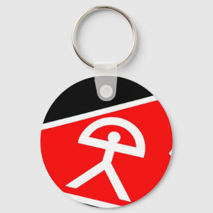 Indalo Man from Almeria region of Spain Keychain