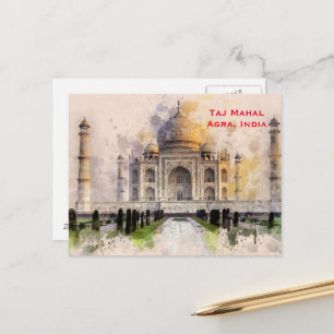 Inde Tourisme Vintage Voyage Ajouter carte postale
