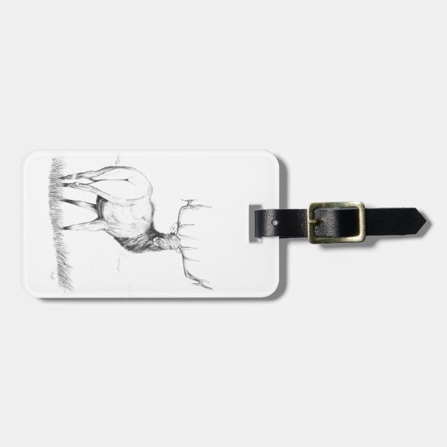 Indecision Luggage Tag (Front Horizontal)