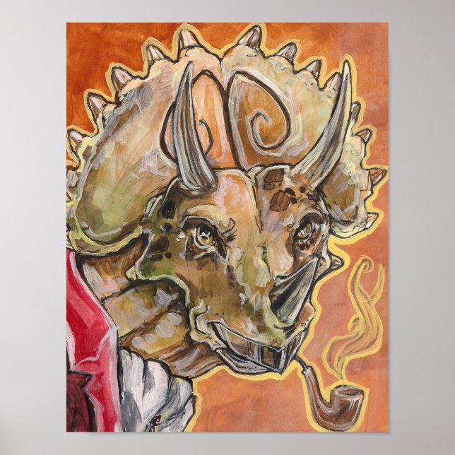 Indeed Dinosaur Poster (Front)