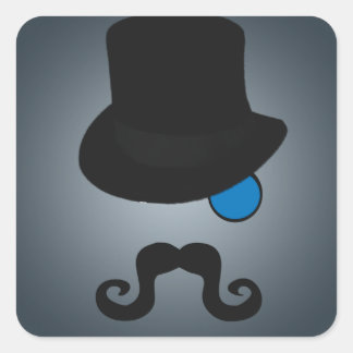 Indeed, Gentleman Square Sticker