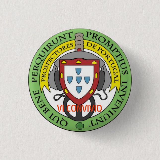 Indentification badge vi Conviviality 1 Inch Round Button (Front)