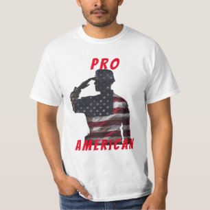 Indepence Day   4th of July  Pro American Soldier T-Shirt