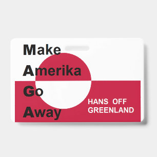 Independant Greenland Badge