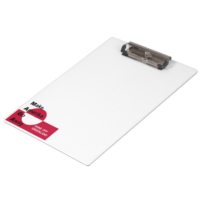 Independant Greenland Clipboard (Angled)