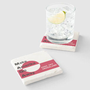 Independant Greenland Stone Coaster