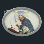 Independence Belt Buckle<br><div class="desc">Norman Rockwell | Ben Franklin signing the Declaration of Independence</div>