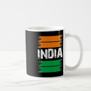 Independence Day 15 August 1947 Indian Flag Patrio Coffee Mug