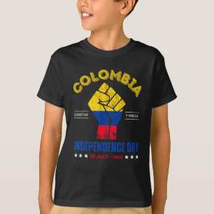 Independence Day 1810 Republic Of Colombia 2023 T-Shirt
