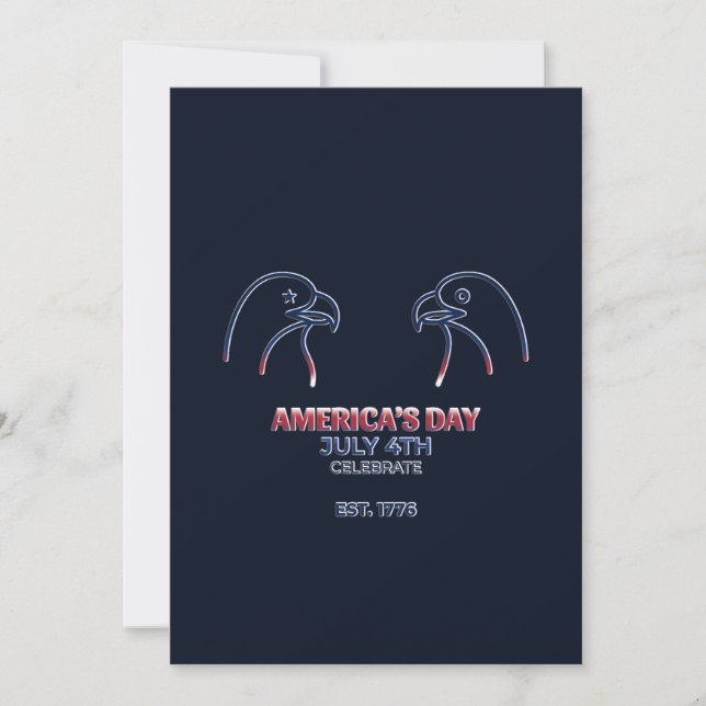 Independence Day 2026 Thank You Card (Front)