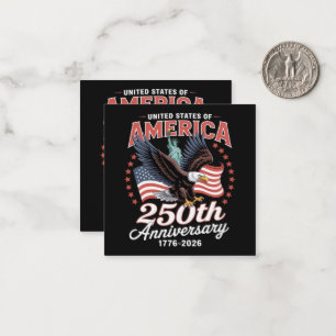 Independence Day 250th Anniversary USA  Card