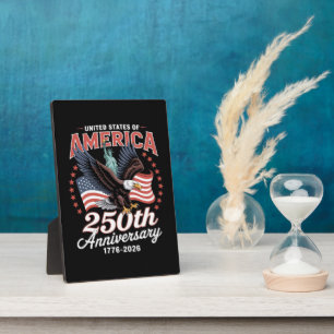 Independence Day 250th Anniversary USA Plaque