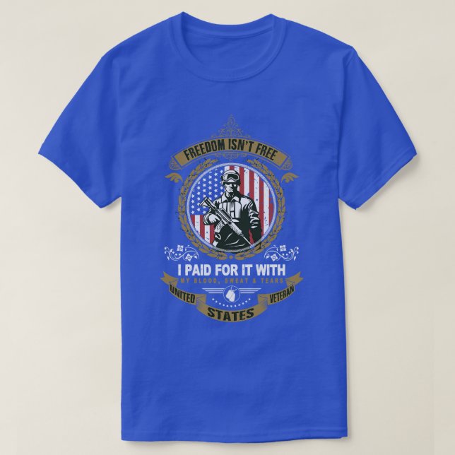 Independence day 4th of July Veterans day T-Shirt (Design Front)