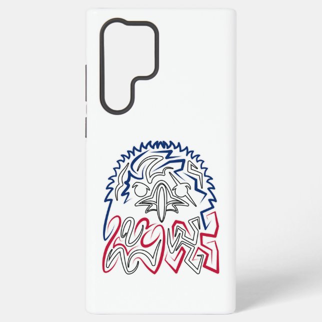 Independence Day American Eagle Samsung Galaxy S22 Ultra Case (Back)