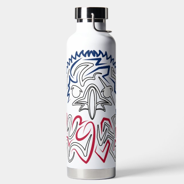 Independence Day American Eagle Water Bottle (Left)