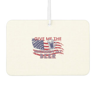 independence day beer air freshener
