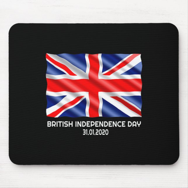 Independence Day Brexit Valentines Day Gift  Mouse Pad (Front)