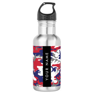Independence day Camouflage Your name Personalize 532 Ml Water Bottle