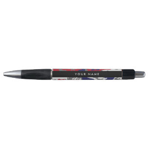 Independence day Camouflage Your name Personalize Pen