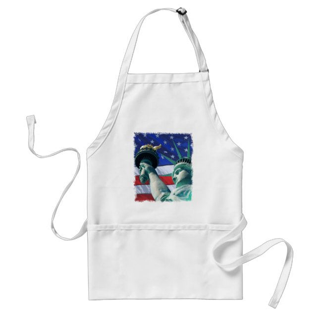 Independence Day Celebration Statue of Liberty Standard Apron (Front)