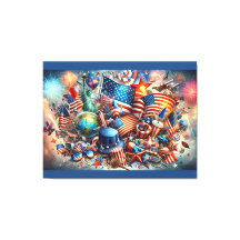 Independence Day Collage 4th of July Decor