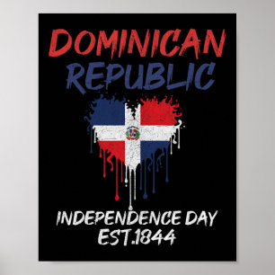 Independence Day Dominican Republic Celebration 3  Poster