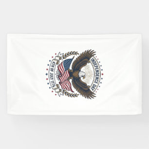 Independence Day Eagle Flag Vintage Shirt Design_1 Banner