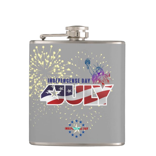 Independence Day | Hip Flask (Front)