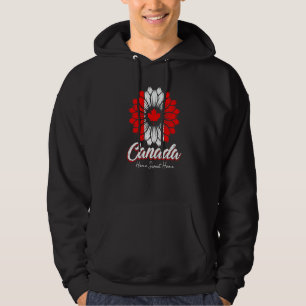 Independence Day Home Canada Day Maple Sunflower 1 Hoodie