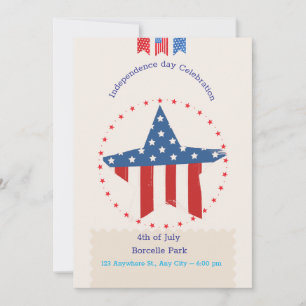 Independence day invitation