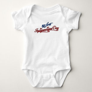 Independence Day July 4 Baby tee shirt