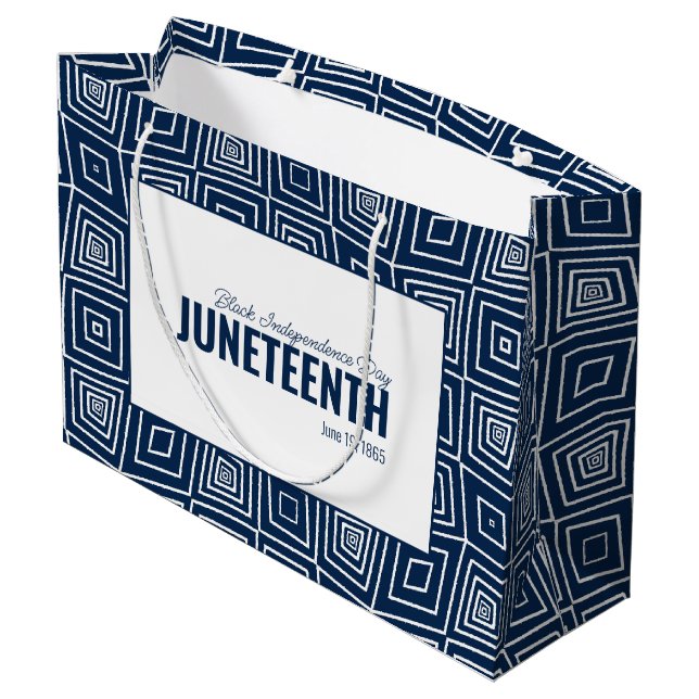 Independence Day Large Gift Bag (Back Angled)