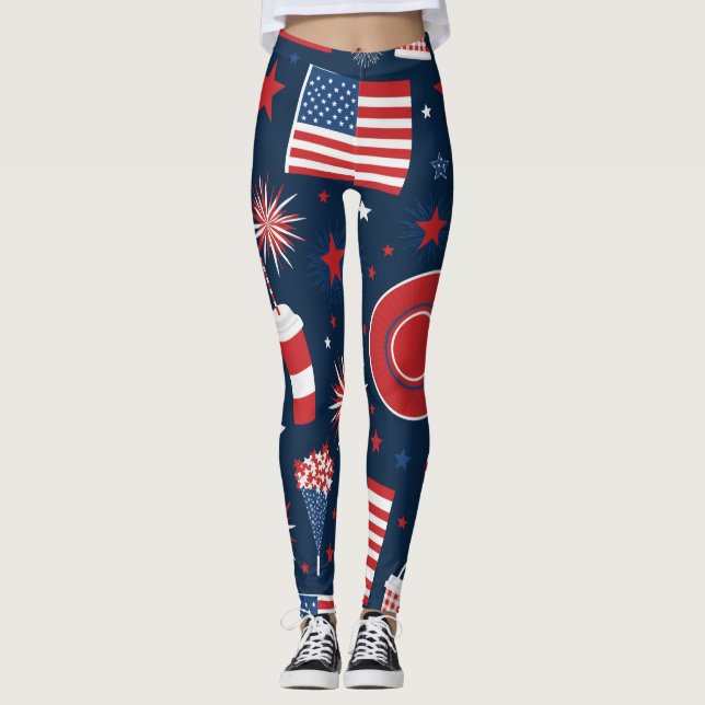 Independence Day Leggings (Front)