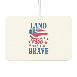 Independence Day Merica 4th of July USA America Air Freshener
