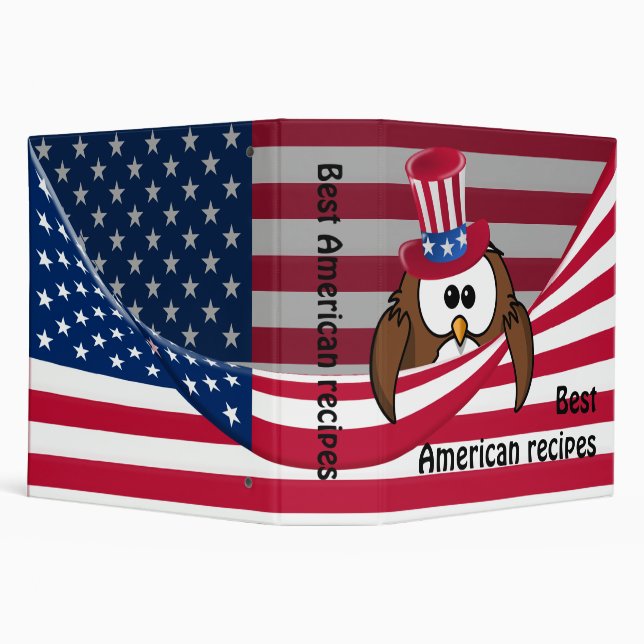 Independence Day owl Binder (Background)
