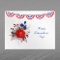 Independence Day Red White Blue Patriotic Floral