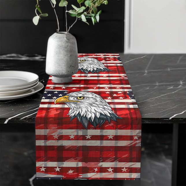 Independence Day Runner Eagle & Flag Décor (Independence Day Runner Eagle & Flag Décor)