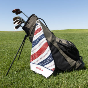 Independence Day Stars & Stripes   America Golf Towel