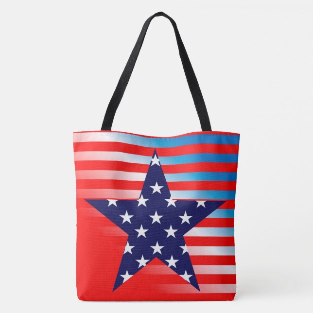 Independence day tote bag (Back)