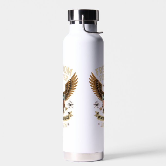 Independence day water bottle  (Left)