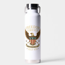 Independence day water bottle 