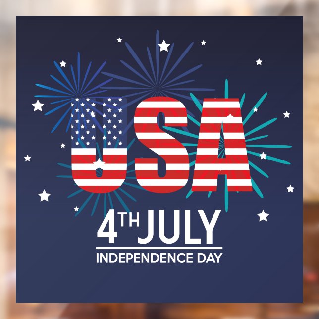 Independence Day  Window Cling (Sheet 2)