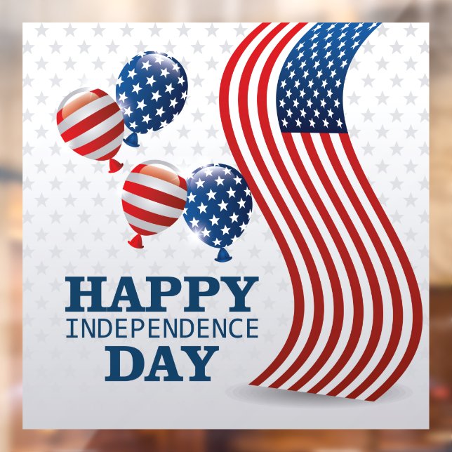 Independence Day Window Cling (Sheet 2)