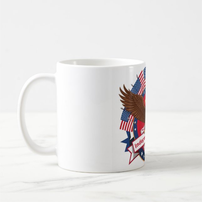  Independence Day with Our Unique 4th of July Coffee Mug (Left)