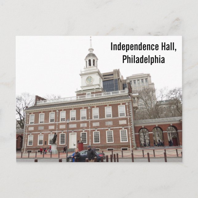 Independence Hall Postcard (Front)