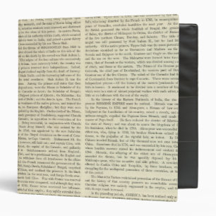 Independence of The United States 1783 AD Binder
