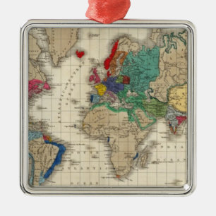 Independence of The United States 1783 AD Metal Ornament