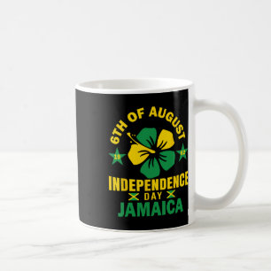 Independence Shirt 6th August 1962 Jamaican Flag Coffee Mug