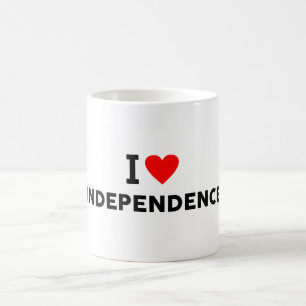 Independence USA united states america love city h Coffee Mug