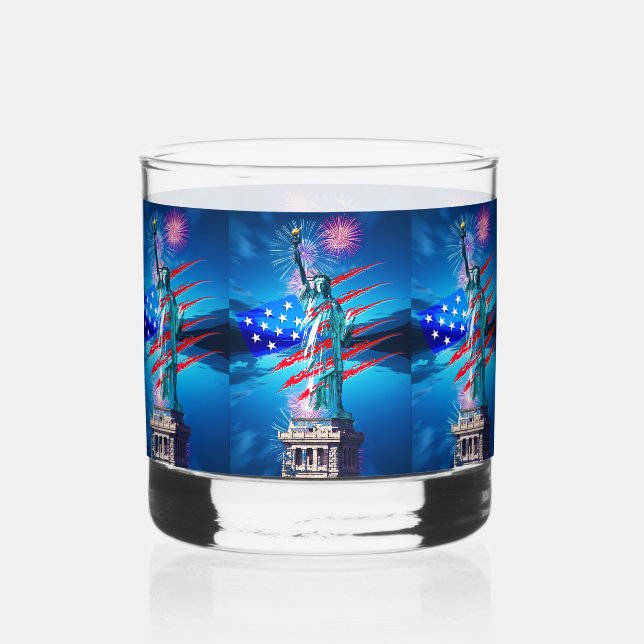 INDEPENDENCE WHISKEY GLASS (Front)